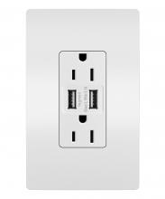 Legrand Radiant TM826USBW - 3.1 USB + DUPLEX 15A WH