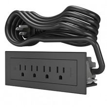 Legrand Radiant RD4RBK10 - RADIANT FPC 4OL BLACK 10FT CORD