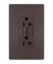 Legrand Radiant 2097TRDBCC4 - radiant? Spec Grade 20A Tamper Resistant Self Test GFCI Receptacle, Dark Bronze