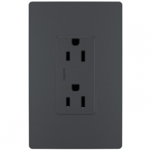 Legrand Radiant 885TRGCC12 - radiant? Tamper-Resistant Outlet, Graphite (12 pack)