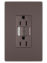 Legrand Radiant 1597NTLTRDBCC4 - radiant® Tamper-Resistant 15A Duplex Self-Test GFCI Receptacles with SafeLock® Protection and Night 