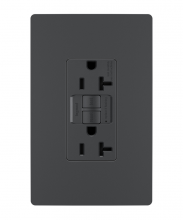 Legrand Radiant 2097TRGCC4 - radiant? Spec Grade 20A Tamper Resistant Self Test GFCI Receptacle, Graphite