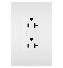 Legrand Radiant TR26352RW - radiant? Spec Grade 20A Tamper-Resistant Receptacle, White