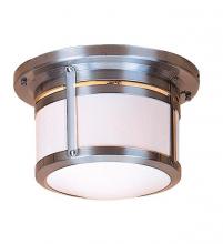 Arroyo Craftsman BCM-10GW-AB - 10" berkeley flush ceiling mount