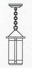 Arroyo Craftsman BH-7LGW-AB - 7" berkeley long body pendant