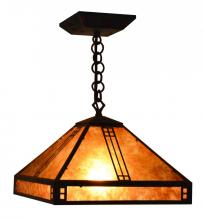 Arroyo Craftsman PH-12CR-AC - 12" prairie pendant