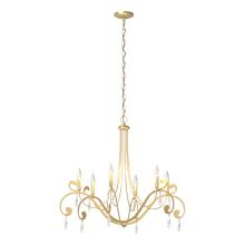 Hubbardton Forge 105057-SKT-86-CR - Stella 6 Arm Chandelier