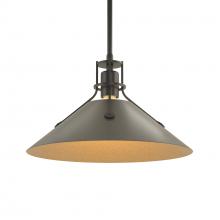 Hubbardton Forge 134550-SKT-MULT-10-07 - Henry Medium Steel Shade Pendant