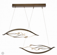 Hubbardton Forge 139798 - Courbé Duet LED Pendant