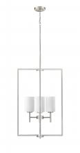 Millennium 96004-BN - Luxx 4-Light Pendant light Brushed Nickel