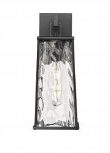 Millennium 10601-PBK - Dutton 1-Light Outdoor Wall Sconce Powder Coated Black