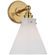 Visual Comfort & Co. Signature Collection RL CHD 2527AB-WG - Parkington Small Single Wall Light