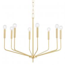 Mitzi by Hudson Valley Lighting H516808-AGB - Bailey Chandelier