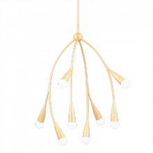 Mitzi by Hudson Valley Lighting H689708-GL - Elsa Chandelier