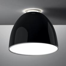 Artemide A245218 - NUR GLOSS CEIL HAL 150W E26 BLACK 120V UL