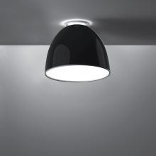 Artemide A245518 - NUR GLOSS MINI CEIL INC 100W E26 BLACK 120V UL