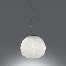 Artemide 1702018A-EXT - METEORITE 35 SUSP INC 100W E26 WHITE EXT 15FT