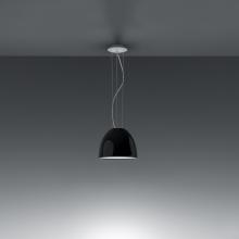 Artemide A244918EXT - NUR GLOSS MINI SUSP INC 100W E26 BLACK 120V UL EXT 15FT