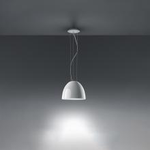 Artemide A246408EXT - NUR GLOSS MINI SUSP LED 28W 30K DIM 2-WIRE WHITE UNV UL EXT 15FT