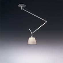 Artemide TOL1025 - TOLOMEO OFF-CENTER SUSP INC 100W E26 ALUM W/10" DIFF PARCH