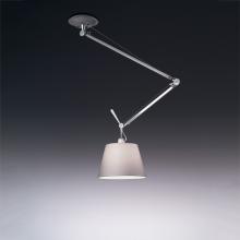 Artemide TOL1044 - TOLOMEO OFF-CENTER SUSP. W/14" DIFF FIBER INC 1X100W