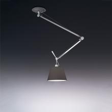 Artemide TOL1054 - TOLOMEO OFF-CENTER SUSP W/12" DIFF BLACK INC 1X100W