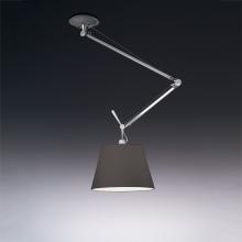 Artemide TOL1058 - TOLOMEO OFF-CENTER SUSP W/17" DIFF BLACK INC 1X100W