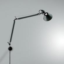 Artemide TOL1102 - TOLOMEO CLASSIC INC 100W E26 BLACK W/"S" BRACKET(ALU)