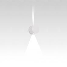 Artemide T4211NLW08 - EFFETTO 16 ROUND WALL LED 7W 30K 1 BEAM NARROW SPOT/1 BEAM WIDE FLOOD WHITE 120V