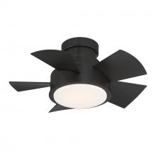 Modern Forms US - Fans Only FH-W1802-26L-27-MB - Vox Flush Mount Ceiling Fan