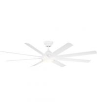 Modern Forms US - Fans Only FR-W1805-80L-MW - Hydra Downrod ceiling fan