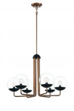 Minka George Kovacs P1505-416 - 6 LIGHT CHANDELIER