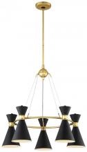 Minka George Kovacs P1825-248 - CONIC - 5 LIGHT CHANDELIER