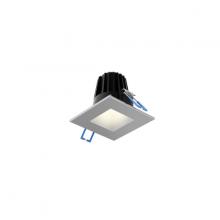 Dals RGR2SQ-CC-V-SN - Square regressed recessed light - universal 120V-347V, 0-10V dimming