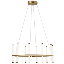 Dainolite CVT-3260C-AGB - 60W Chandelier, AGB w/ WH Acrylic Diffuser