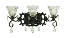 Framburg 2963 BN - 3-Light Brushed Nickel Liebestraum Sconce