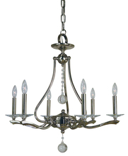 Framburg 3096 PN - 6-Light Polished Nickel Allena Chandelier