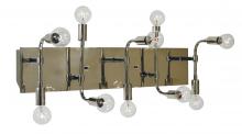 Framburg 5019 PN/MBLACK - 10-Light Fusion Sconce