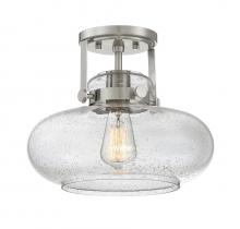 Savoy House Meridian M60064BN - 1-Light Ceiling Light in Brushed Nickel