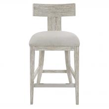 Uttermost 23693 - Uttermost Idris White Counter Stool