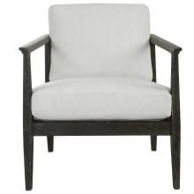 Uttermost 23696 - BRUNEI ACCENT CHAIR, WHITE