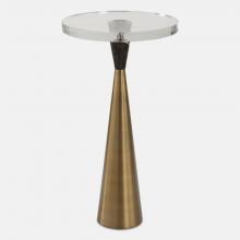 Uttermost 50077 - Uttermost Holton Tapered Brass Accent Table