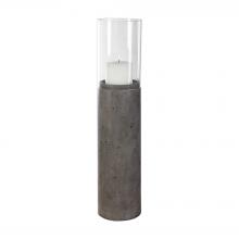 Uttermost R18984 - Rakan Floor Hurricane Candleholder-Small, 2 Cartons, Outdoor