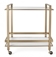 Uttermost r25278 - roll along bar cart