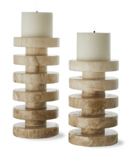 Uttermost R17110 - Emora Pillar Candleholders, S/2