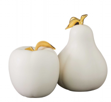 Uttermost R17611 - Apple and Pear Sculptures, S/2