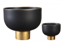 Uttermost R17613 - Offering Bowls - Black, S/2