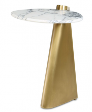 Uttermost R50039 - Strum Accent Table - Arabescato Marble