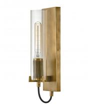 Hinkley 37850HB - Medium Single Light Sconce