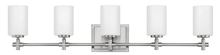 Hinkley 57555BN - Five Light Vanity